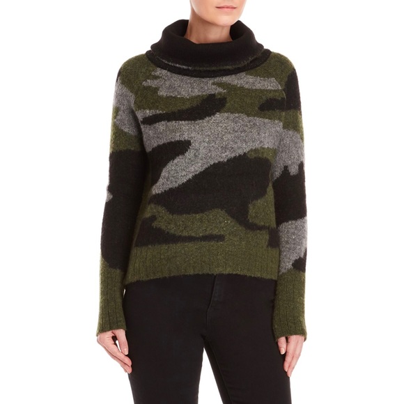 RD Style | Sweaters | Rd Style Camo Turtleneck Sweater | Poshmark